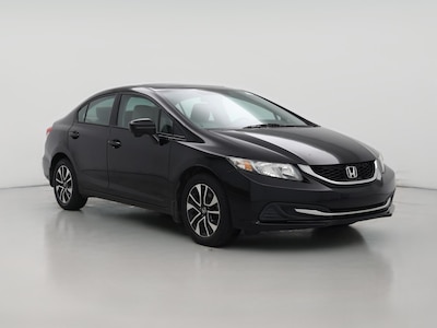 Black 2014 Honda Civic EX