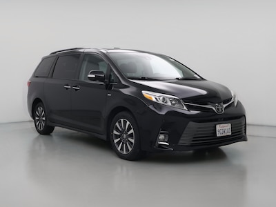 Black 2019 Toyota Sienna Limited Premium