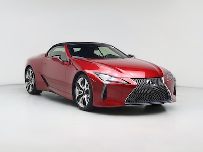 Red 2023 Lexus LC 500