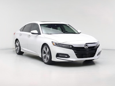 White 2018 Honda Accord Touring