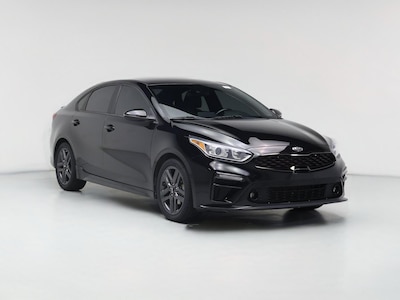 Black 2021 Kia Forte GT-Line