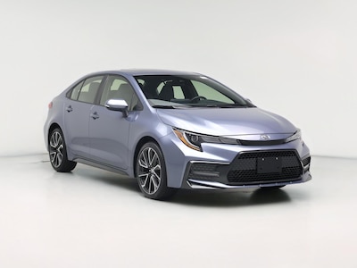 Blue 2020 Toyota Corolla SE