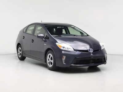 Blue 2015 Toyota Prius Four