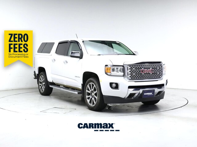 White 2020 GMC Canyon Pickup Truck Four-Wheel Drive Automatic