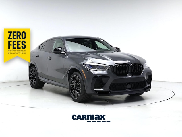 Gray 2021 BMW X6 M AWD SUV / Crossover All-Wheel Drive Automatic