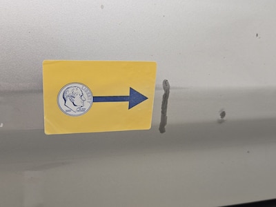 Trunk or Hatch Rear Cosmetic Imperfection