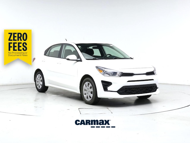 White 2022 Kia Rio LX FWD Sedan Front-Wheel Drive Automatic