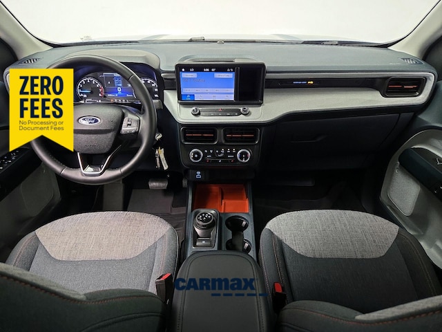 Blue 2024 Ford Maverick XLT SuperCrew AWD Pickup Truck All-Wheel Drive Automatic