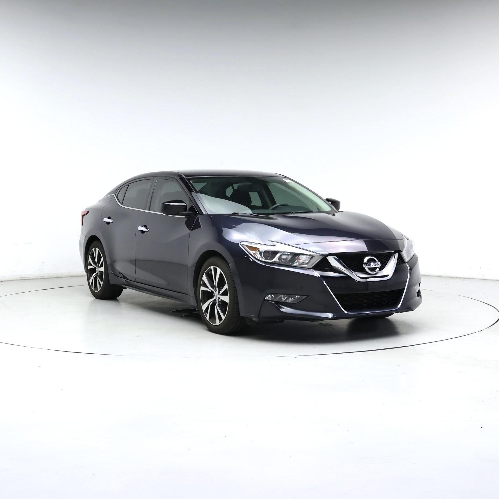 Blue 2016 Nissan Maxima Sedan Front-Wheel Drive Automatic