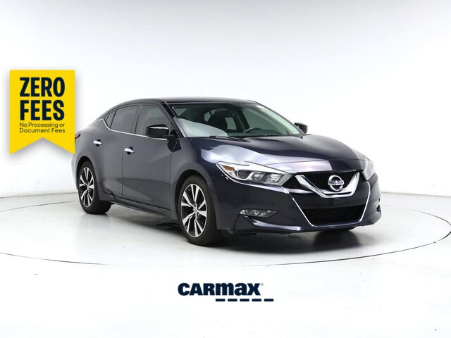 Blue 2016 Nissan Maxima Sedan Front-Wheel Drive Automatic