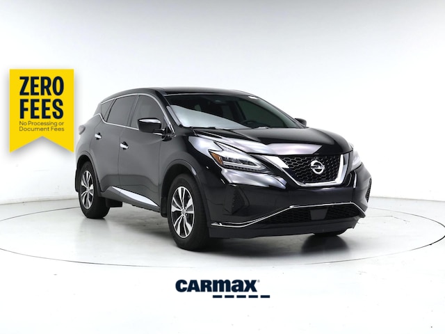 Black 2021 Nissan Murano S FWD SUV / Crossover Front-Wheel Drive Automatic
