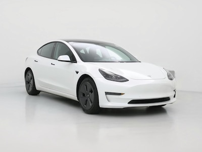 White 2021 Tesla Model 3 Standard Range Plus