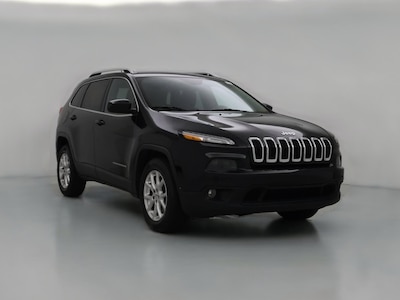Black 2015 Jeep Cherokee Latitude