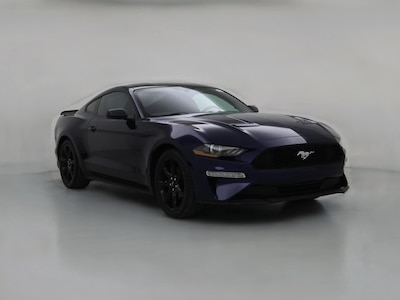 Blue 2018 Ford Mustang Ecoboost