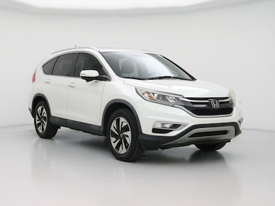 White 2015 Honda CR-V Touring
