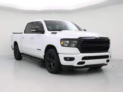 White 2022 Ram 1500 Bighorn