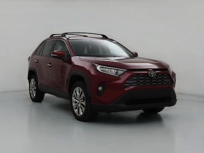 Red 2021 Toyota RAV4 Limited