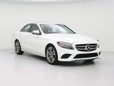 White 2019 Mercedes-Benz C300