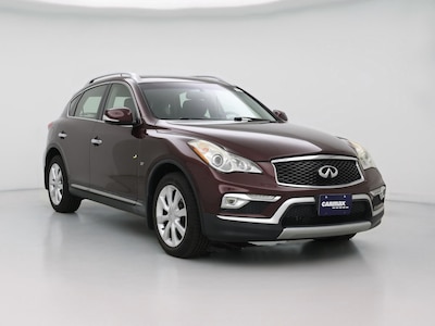 Red 2017 Infiniti QX50
