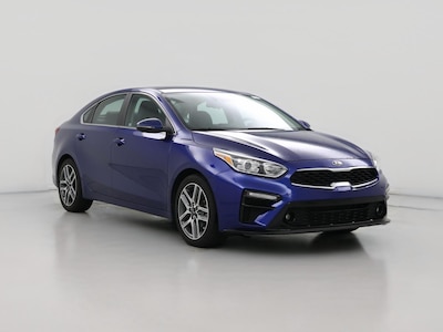 Blue 2021 Kia Forte EX