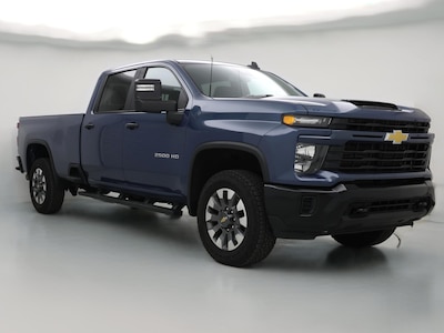 Blue 2024 Chevrolet Silverado 2500 Custom
