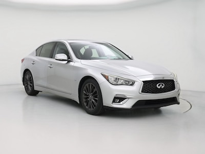 Silver 2019 Infiniti Q50 Luxe