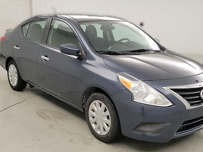 Blue 2017 Nissan Versa SV