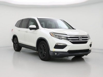 White 2016 Honda Pilot EX