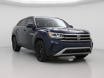 Blue 2022 Volkswagen Atlas Cross Sport SE