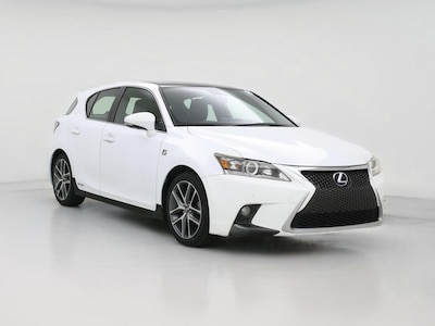 White 2015 Lexus CT 200h