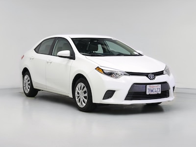 White 2016 Toyota Corolla LE