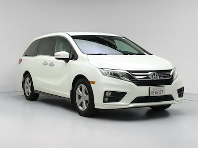 White 2018 Honda Odyssey EX