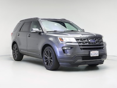 Gray 2019 Ford Explorer XLT