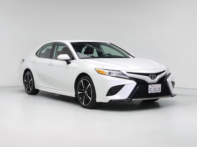 White 2020 Toyota Camry XSE