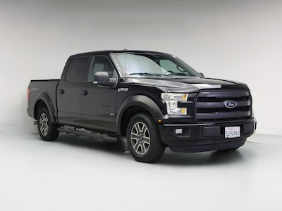 Black 2016 Ford F150 XLT