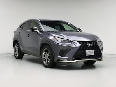 Gray 2018 Lexus NX 300 F-Sport