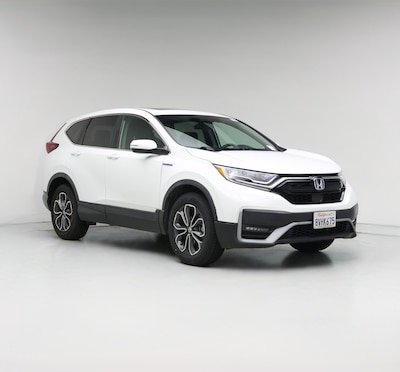 White 2021 Honda CR-V Hybrid EX