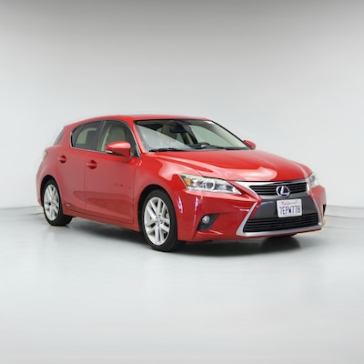 Red 2014 Lexus CT 200h