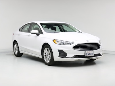 White 2020 Ford Fusion SE