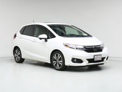 White 2018 Honda Fit EX-L