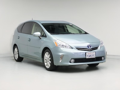 Green 2014 Toyota Prius v Five
