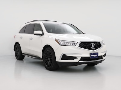 White 2017 Acura MDX