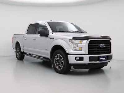 Silver 2015 Ford F150 XLT