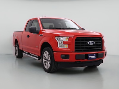 Red 2017 Ford F150 XL