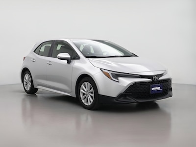 Silver 2024 Toyota Corolla Hatchback SE