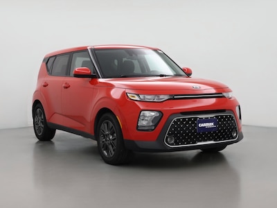 Red 2021 Kia Soul EX