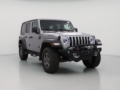 Silver 2020 Jeep Wrangler Unlimited Sport