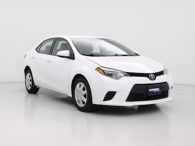White 2014 Toyota Corolla LE