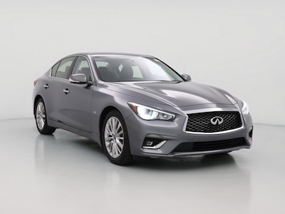 Gray 2019 Infiniti Q50 Luxe