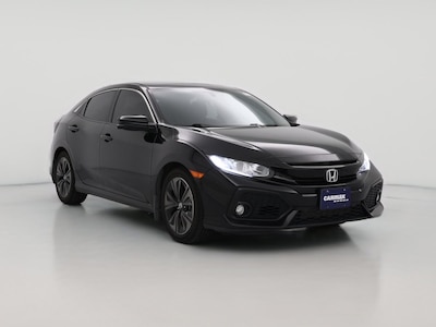 Black 2018 Honda Civic EX